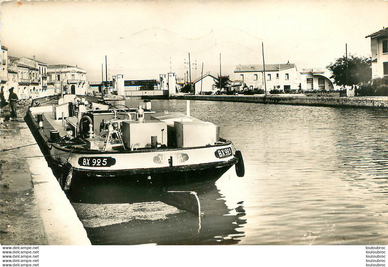 FRONTIGNAN LE CANAL ET LES DEUX PONTS - Frontignan