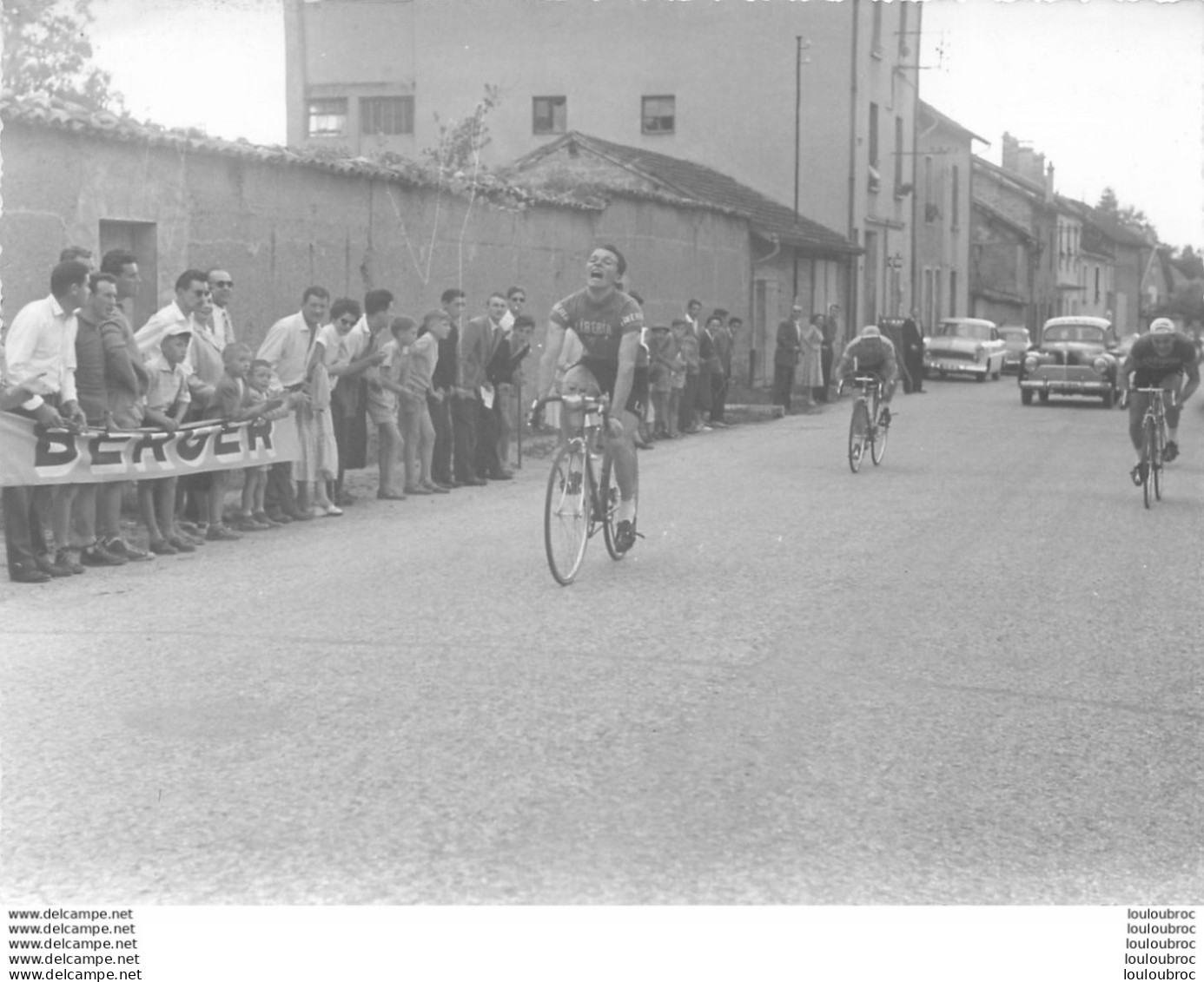 CYCLISME CYCLO CROSS  LES ABRETS ISERE PHOTO ORIGINALE 18 X 13   CM Ref12 - Sports