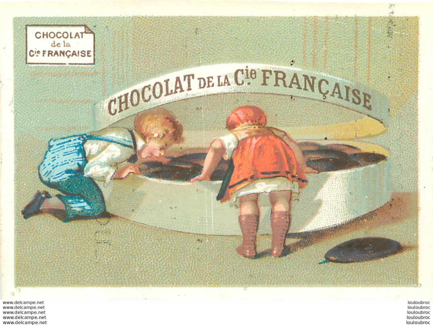 CHROMO CHOCOLAT DE LA CIE FRANCAISE  MAISON EUGENE CARRE A SOISSONS - Other & Unclassified
