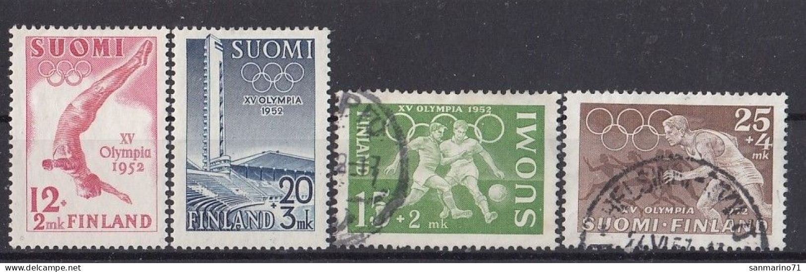 FINLAND 399-402,used,falc Hinged - Used Stamps
