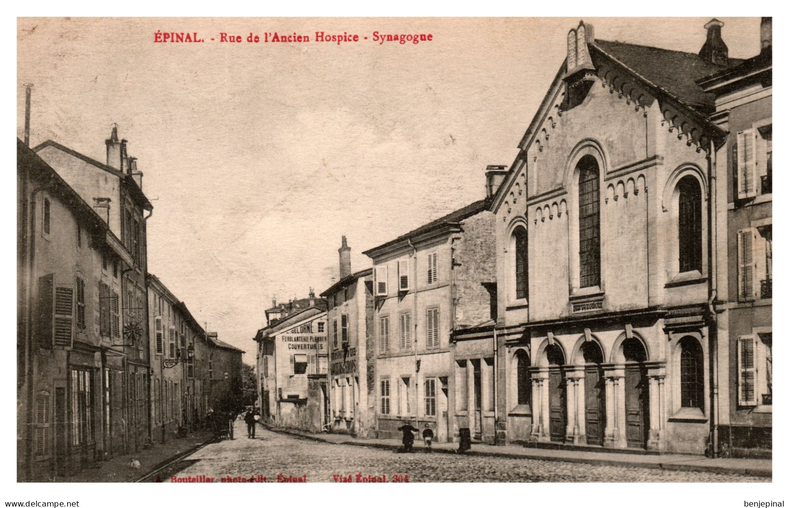 Epinal - Rue De L'ancien Hospice - Synagogue - Epinal