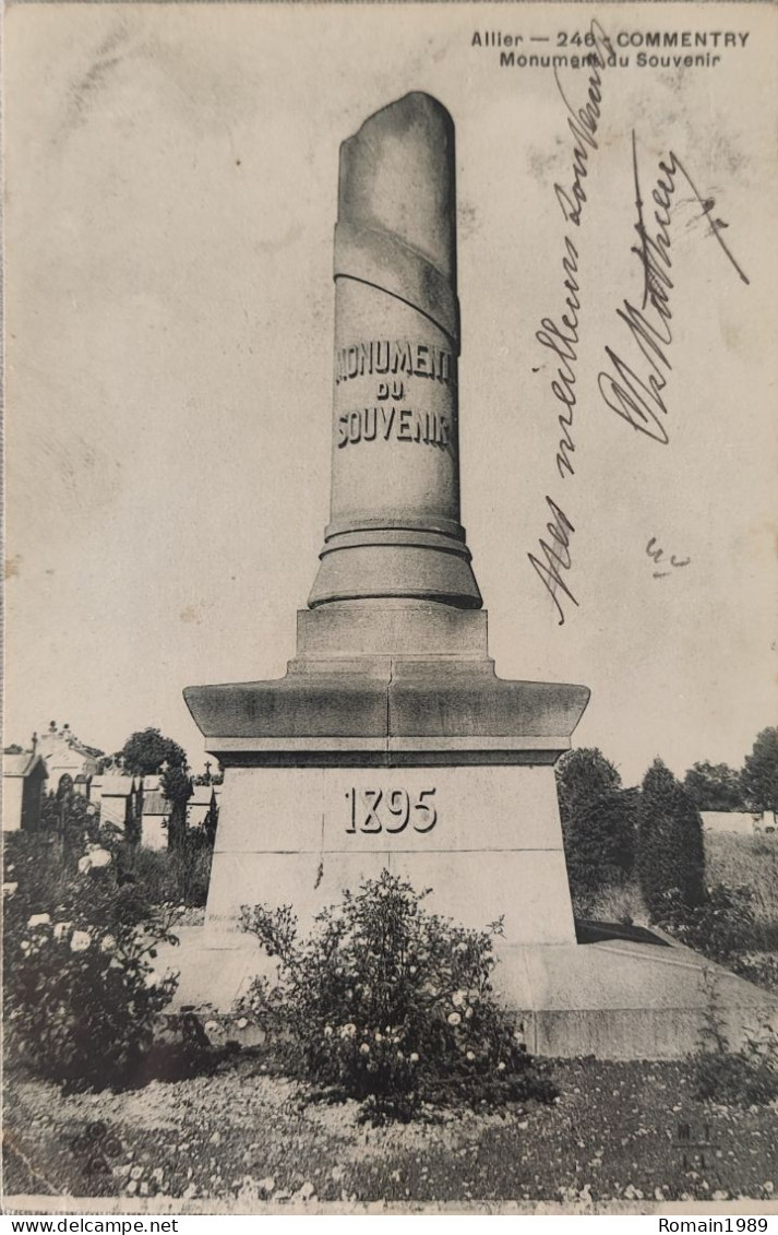 Commentry Monument Du Souvenir - Commentry