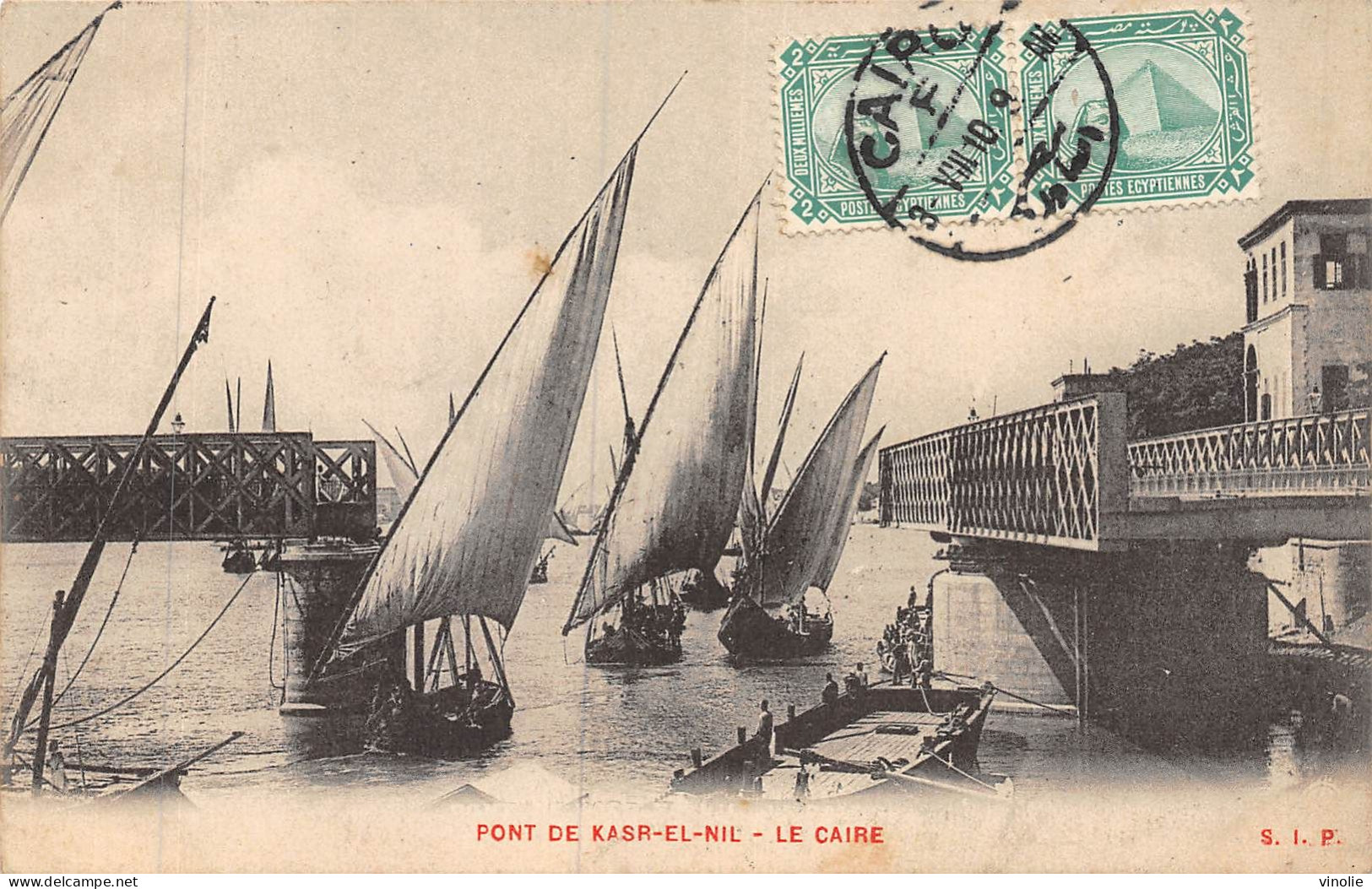 P-24-Mi-Is-2368 : LE CAIRE. PONT DE KASR-EL-NIL - Kairo