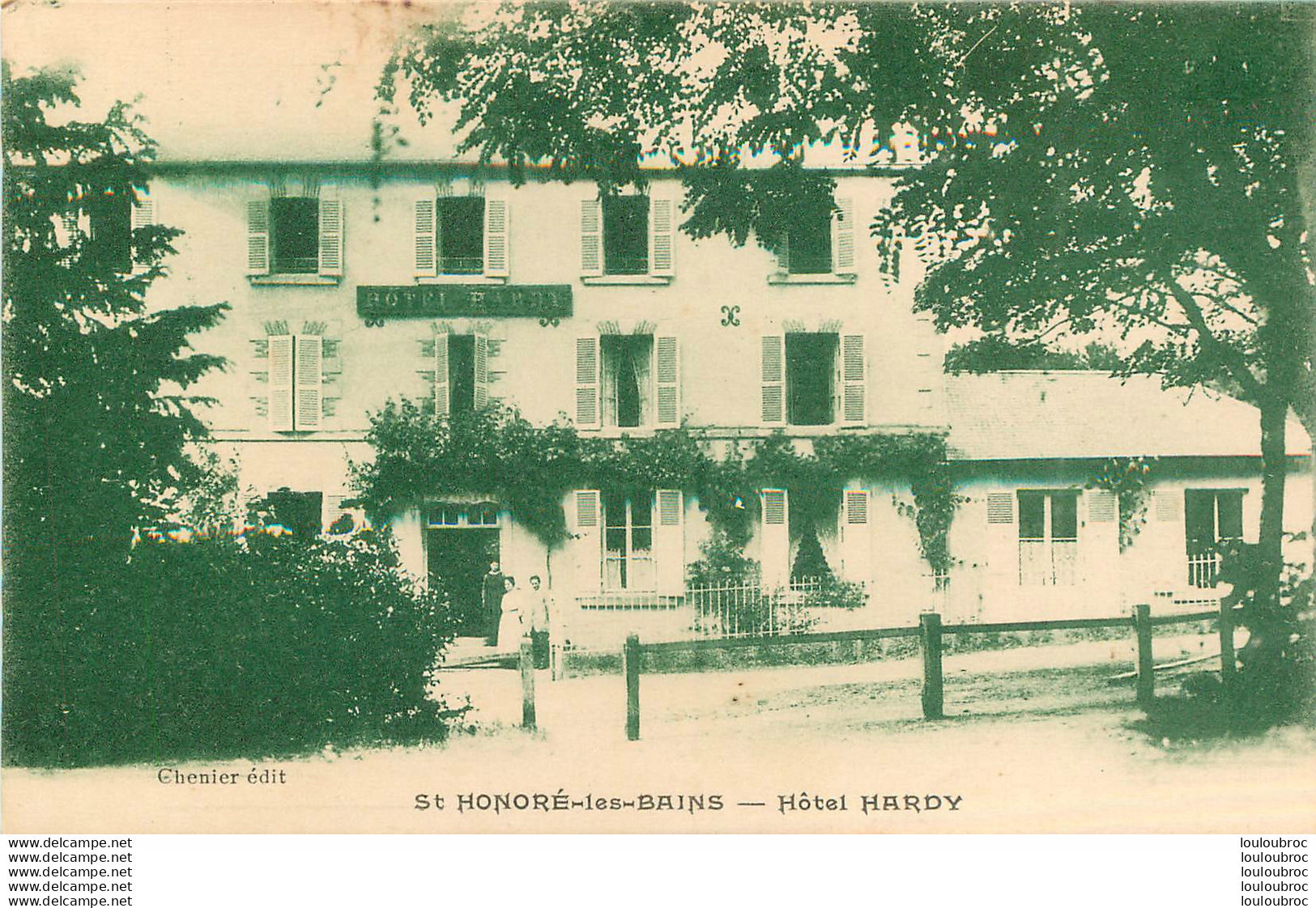 SAINT HONORE LES BAINS  HOTEL HARDY - Saint-Honoré-les-Bains