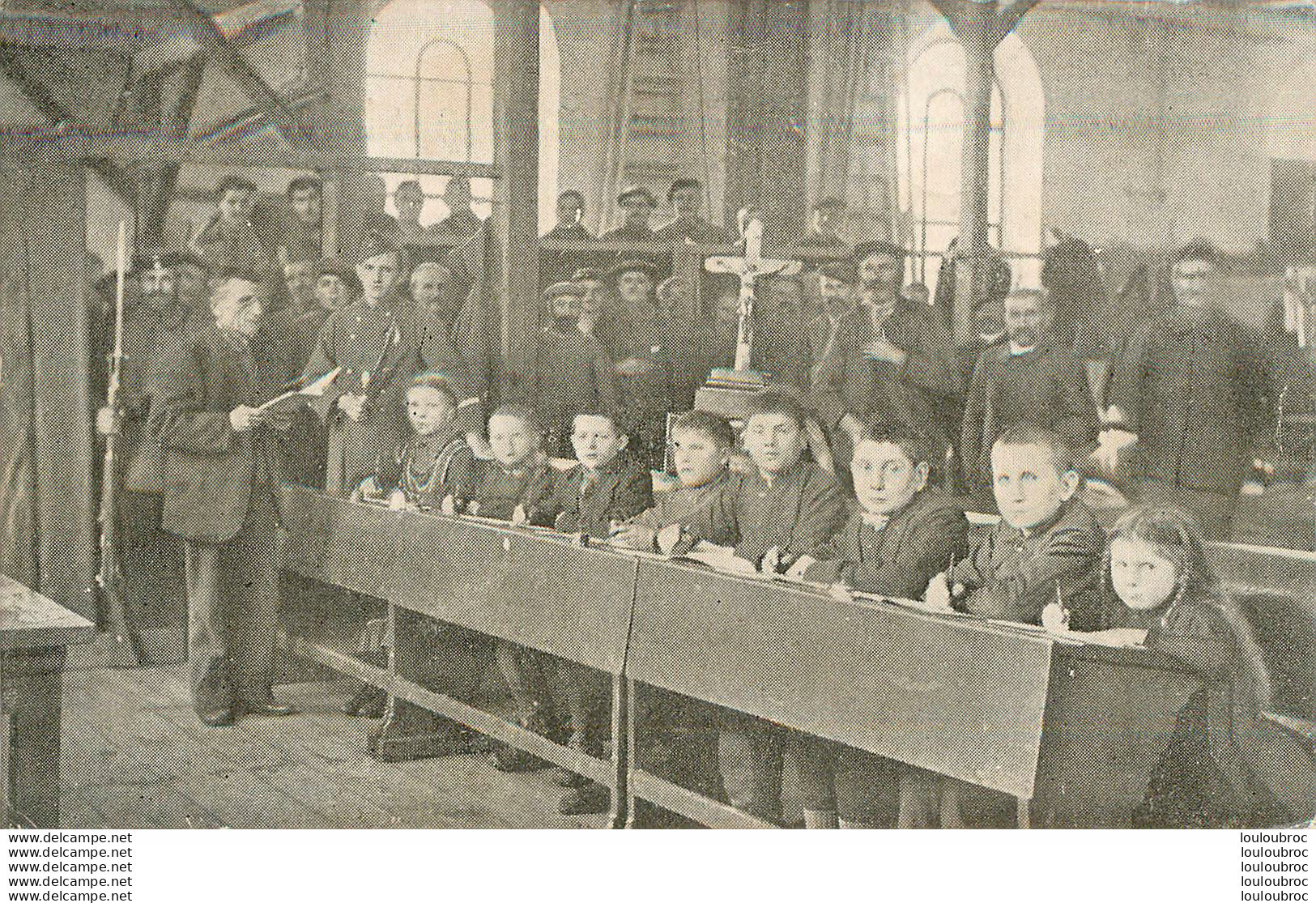 PETITS FRANCAIS ORIGINAIRES CANTON DE ST MIHIEL PRISONNIERS EN ALLEMAGNE EN CLASSE A BAYREUTH - War 1914-18