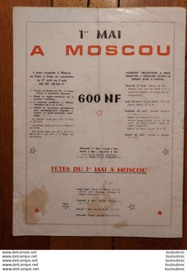 TOURISME ET TRAVAIL  MARS 1960 REVUE DE 12 PAGES - Toerisme En Regio's