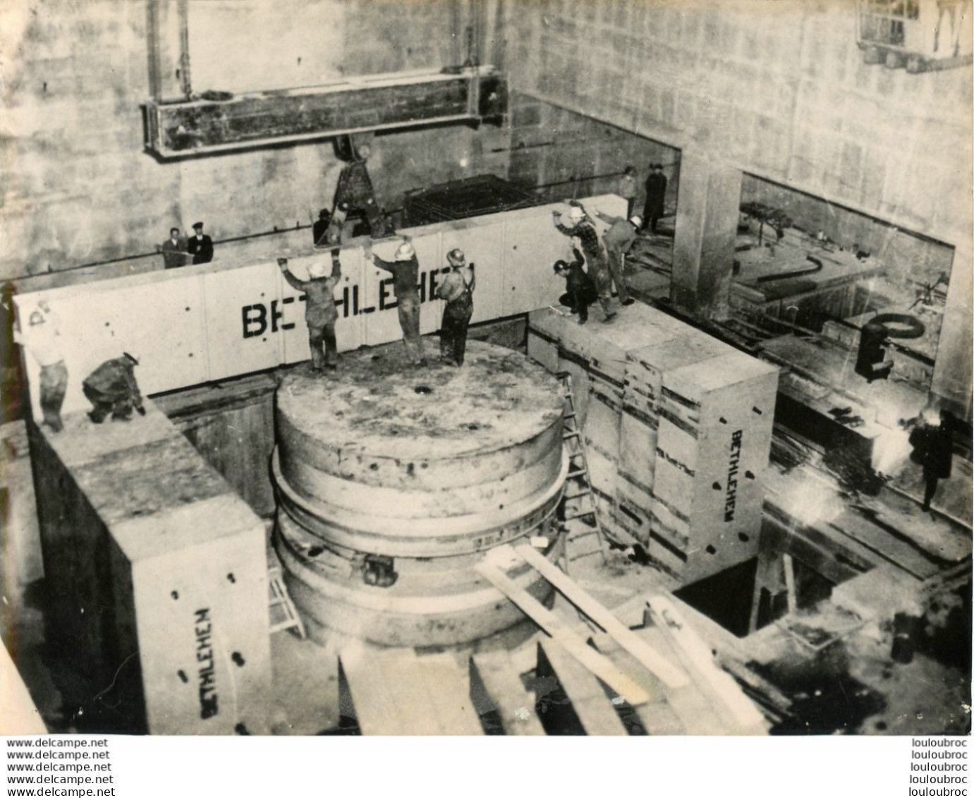 LE PLUS GROS CYCLOTRON DU MONDE  UNIVERSITE DE COLOMBIA  PHOTO KEYSTONE 24 X 18 CM - Other & Unclassified