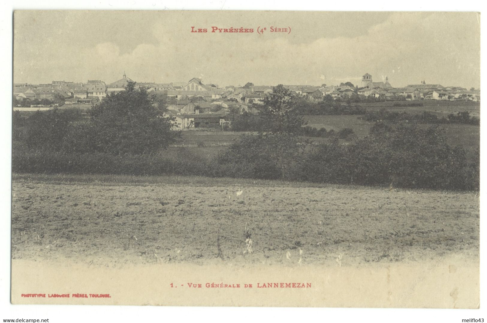 65/ CPA - Vue Générale De Lannemezan - Lannemezan