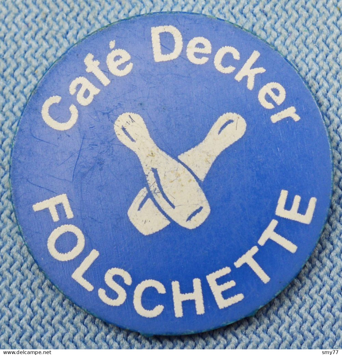 Luxembourg • Café Decker • Folschette • W# MF 011 • Jeton De Café / Token / Luxemburg • [24-794] - Sonstige & Ohne Zuordnung