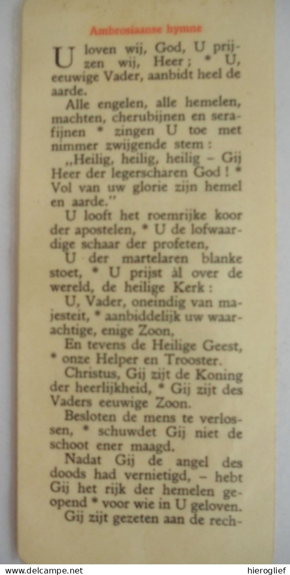 2 Bladwijzers Met Gebedsteksten / Jaren 1950 / Godsdienst Religie Devotie Bijbel - Bookmarks