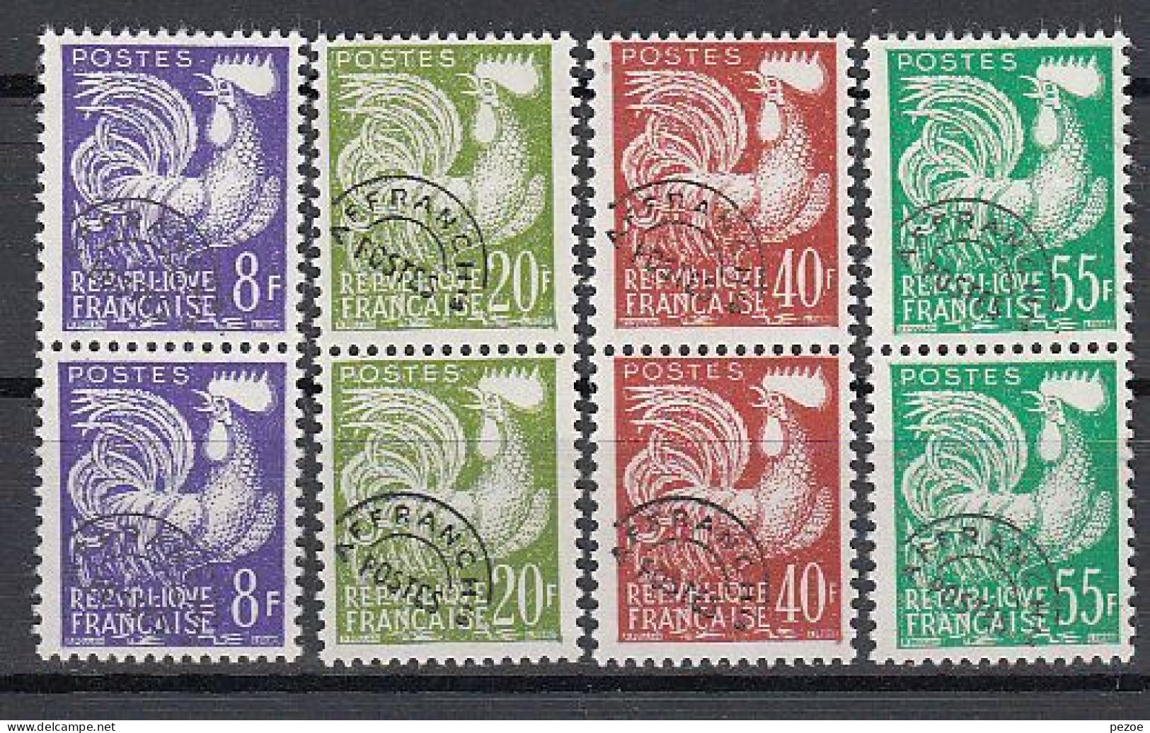 Frankreich / France: MiNr. 1235/38 **  Paar - Other & Unclassified