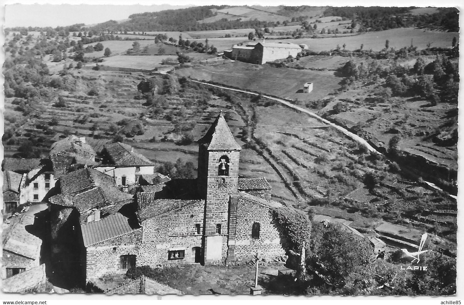 Chanteuges , Aérienne , église - Autres & Non Classés