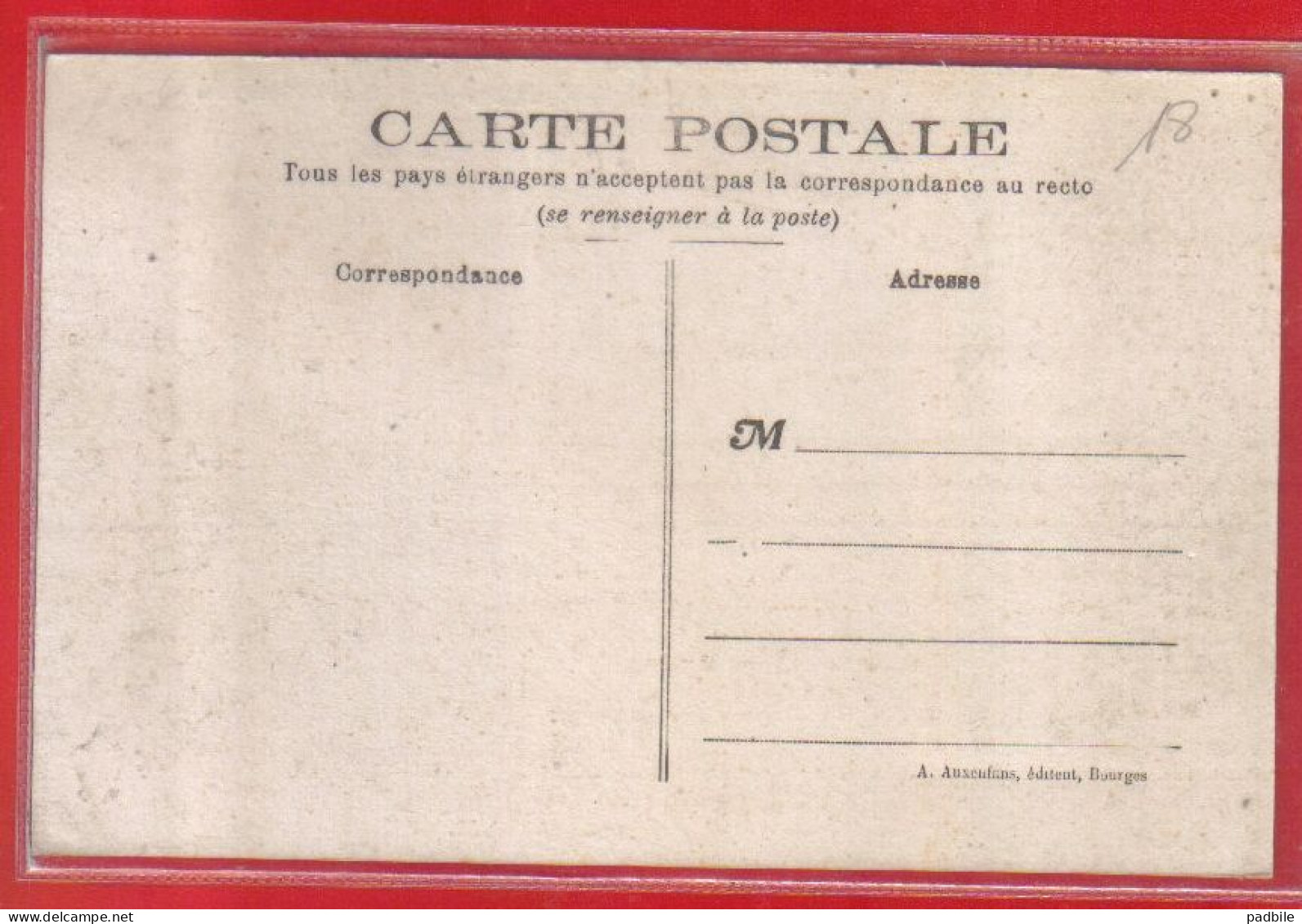 Carte Postale 18. Le Noyer  Route De Villegenon    Très Beau Plan - Autres & Non Classés