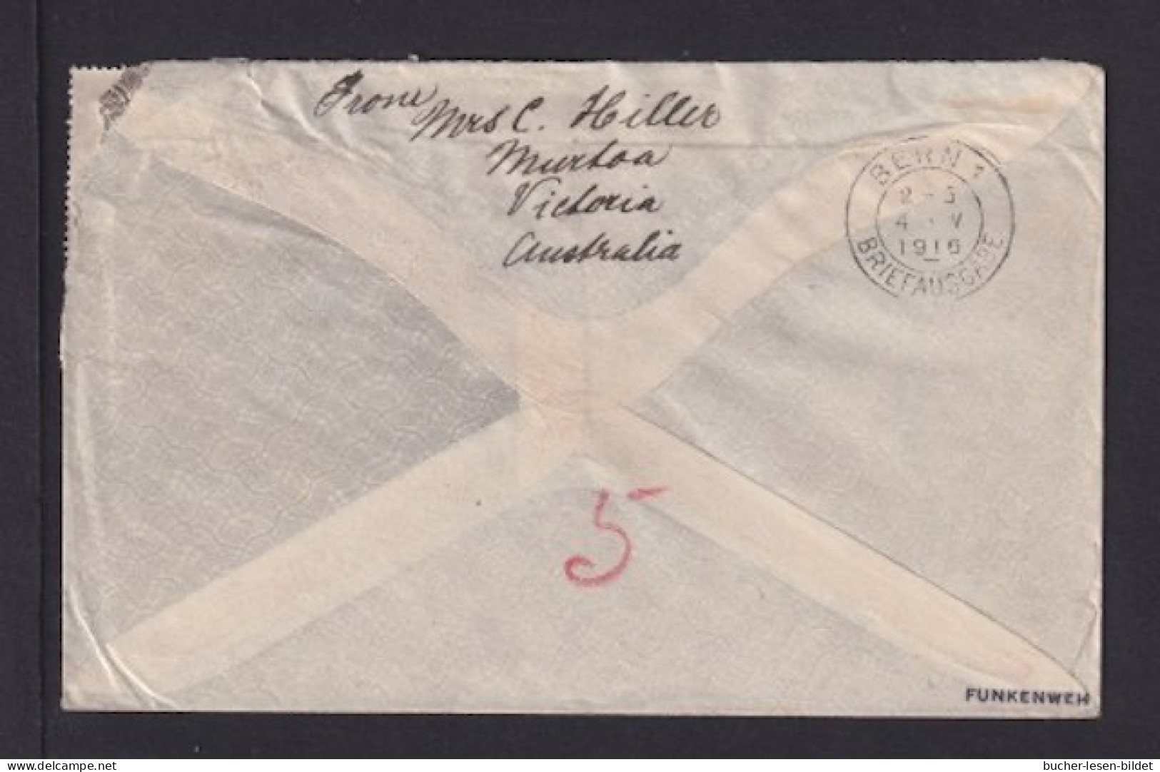 1916 - Brief Ab MUTORA In Die Schweiz - Zensur - Covers & Documents