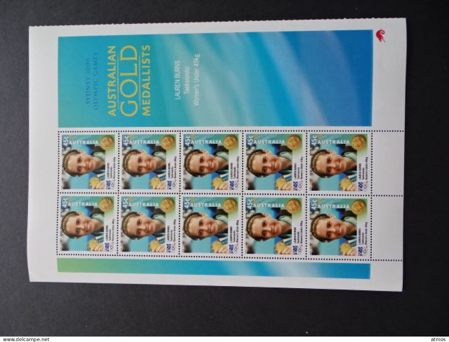 Australia MNH Michel Nr 1985 Sheet Of 10 From 2000 VIC - Mint Stamps