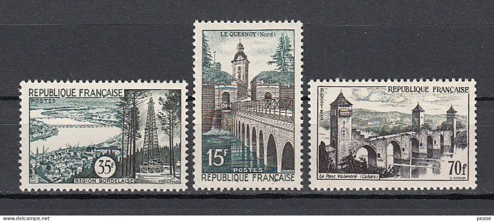 Frankreich / France: MiNr. 1145/47 ** - Autres & Non Classés