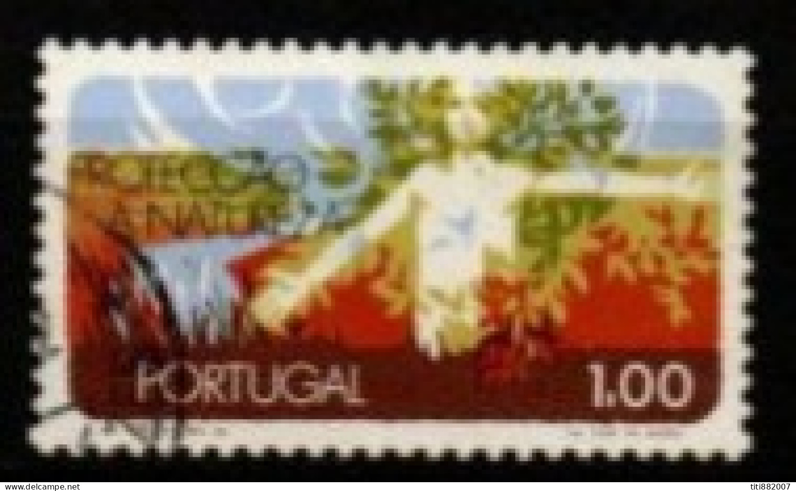 PORTUGAL    -   1971.    Y&T N° 1132 Oblitéré.  Protéger La Nature - Used Stamps