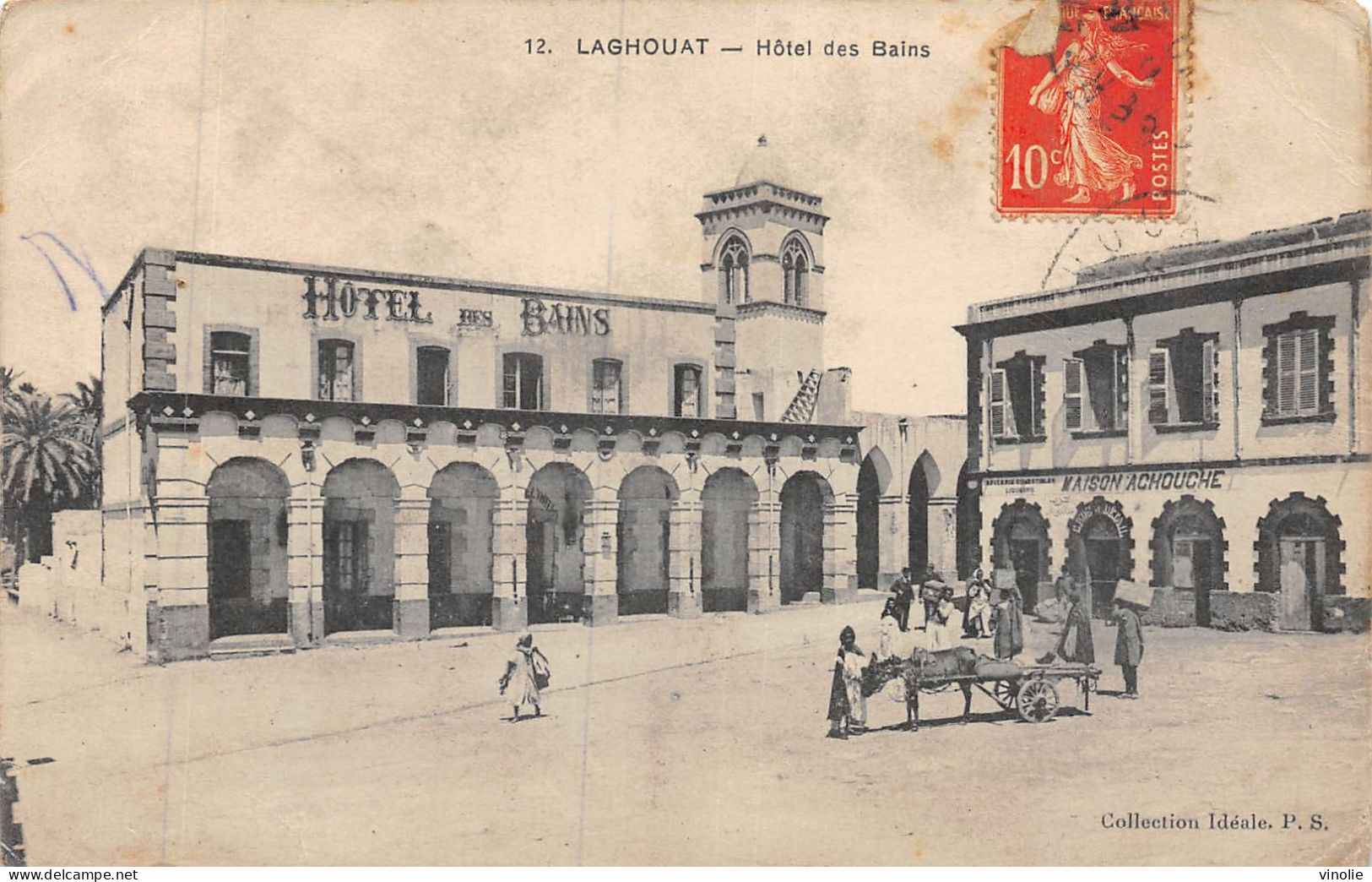 P-24-Mi-Is-2380 : LAGHOUAT. HOTEL DES BAINS - Laghouat