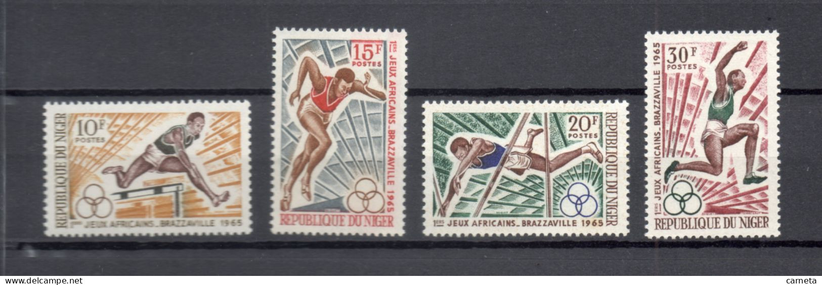 NIGER N° 165 à 168   NEUFS SANS CHARNIERE  COTE 3.00€    SPORT  VOIR DESCRIPTION - Niger (1960-...)