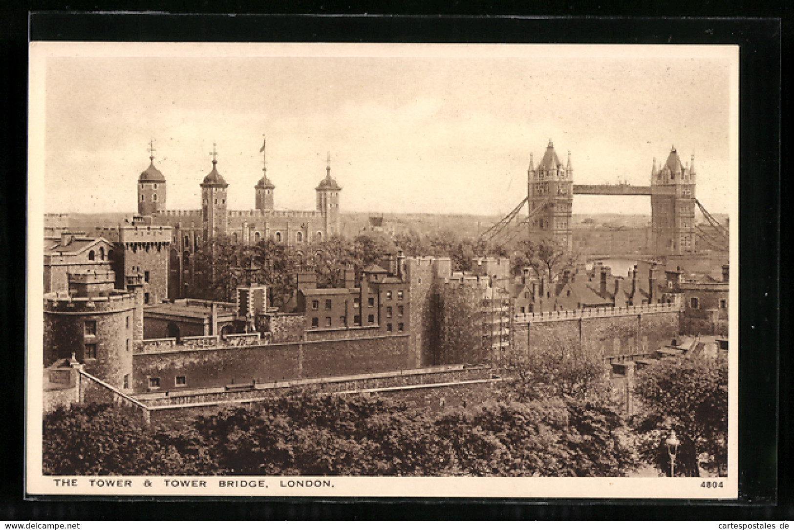 AK London, The Tower & Tower Bridge  - Other & Unclassified