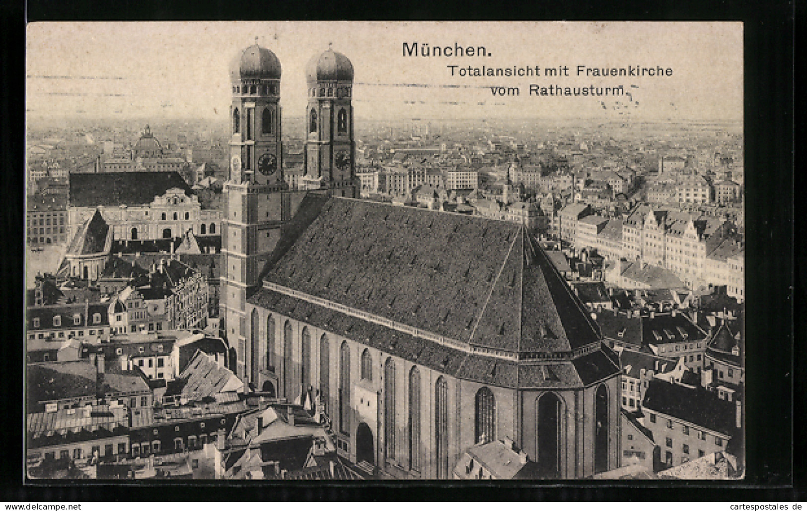AK München, Frauenkirche Vom Rathausturm  - Other & Unclassified