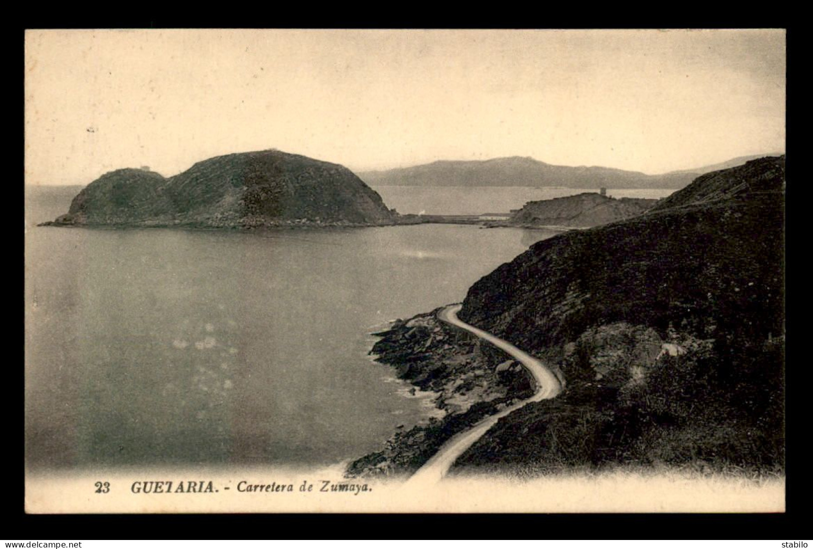 ESPAGNE - GUETARIA - CARRETERA DE ZUMAYA - Guipúzcoa (San Sebastián)