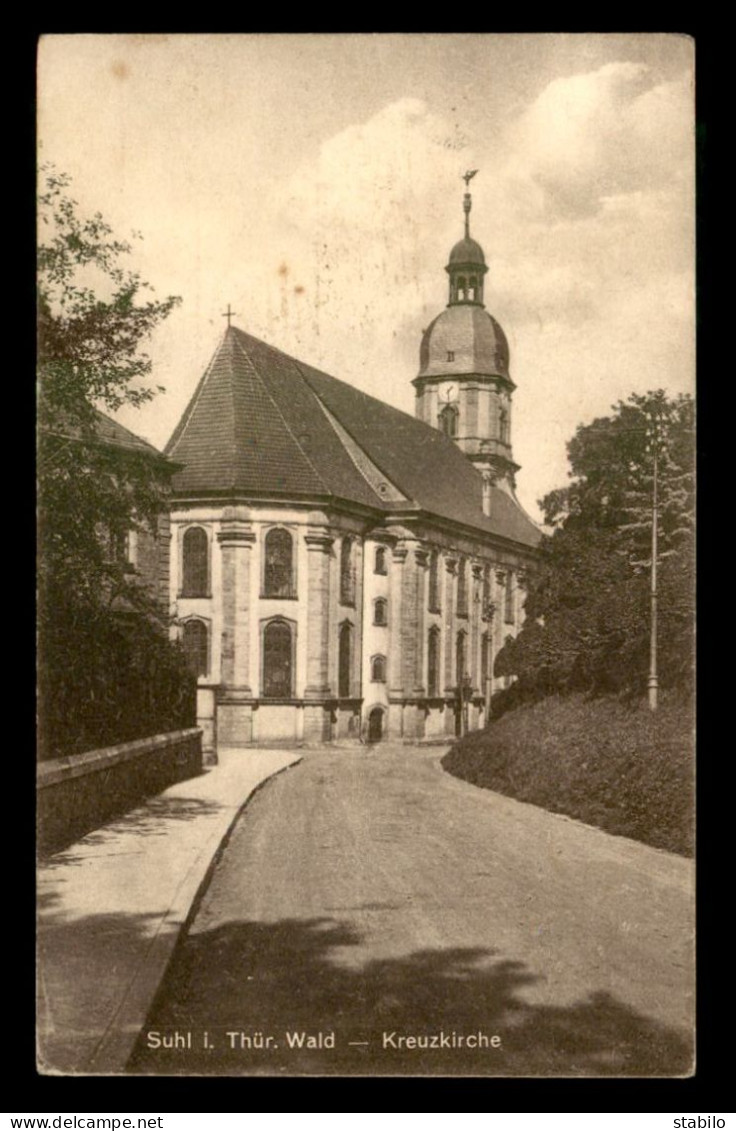 ALLEMAGNE - SUHL - KREUZKIRCHE - Suhl