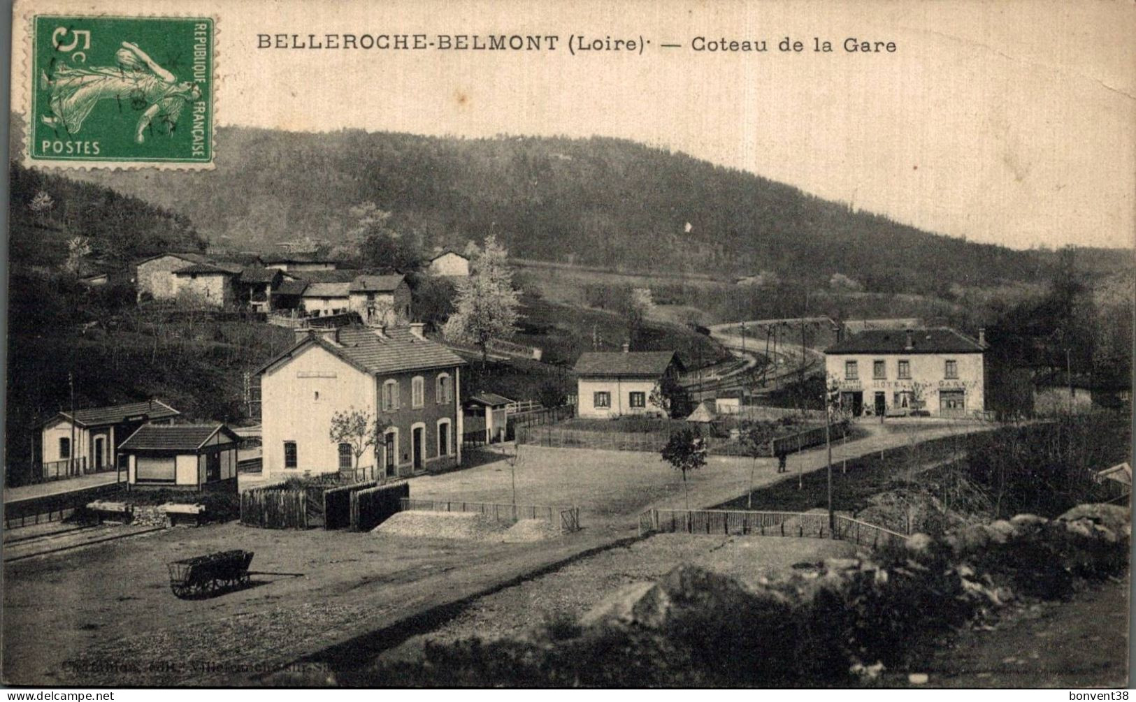 K1905 - BELLEROCHE BELMONT - D42 - Coteau De La Gare - Other & Unclassified