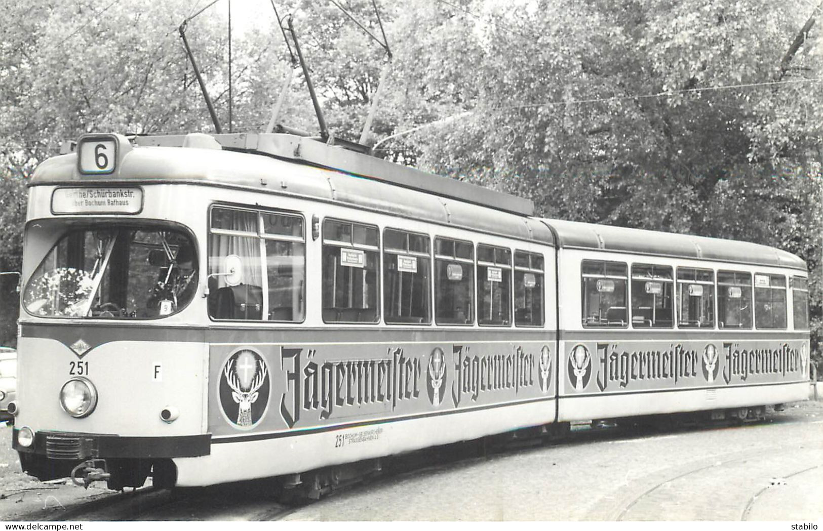 ALLEMAGNE - TRAMWAY - BOCHUM-GELSENKIRCHEN - Trains