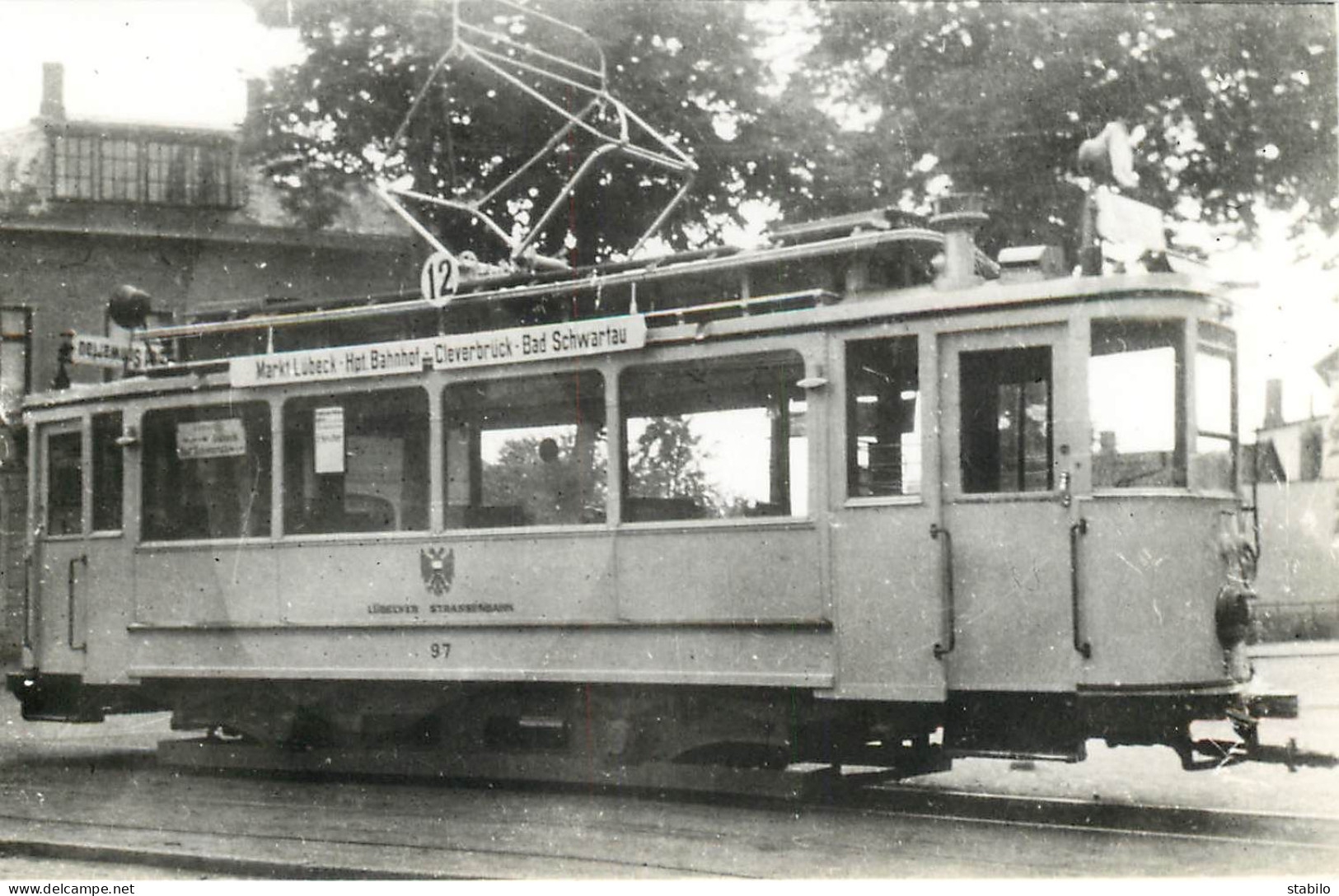 ALLEMAGNE - TRAMWAY - LUBECK - Trains