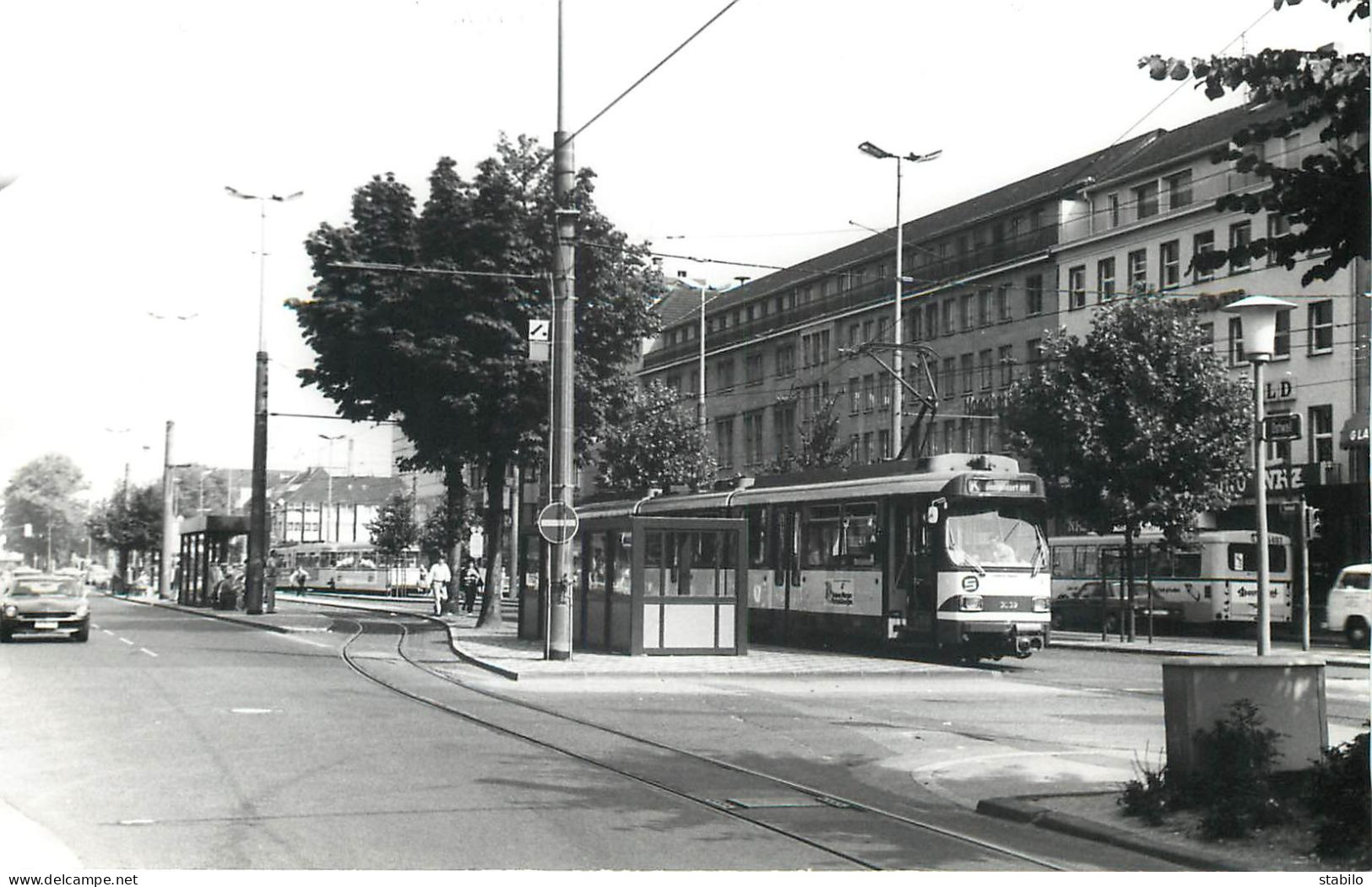 ALLEMAGNE - TRAMWAY - KREFELD - Trains