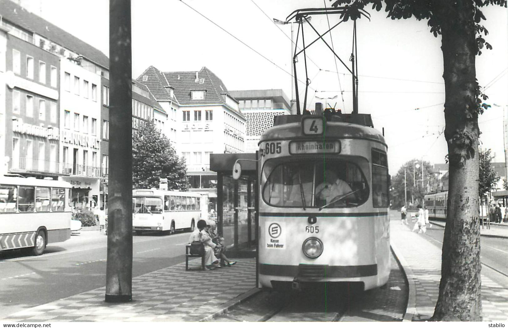 ALLEMAGNE - TRAMWAY - KREFELD - Trenes