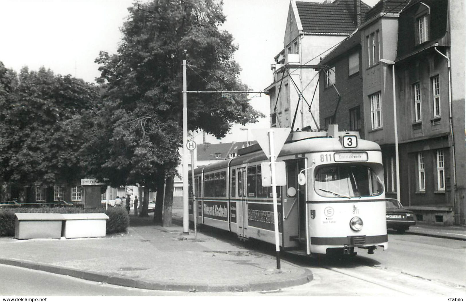 ALLEMAGNE - TRAMWAY - KREFELD - Trains