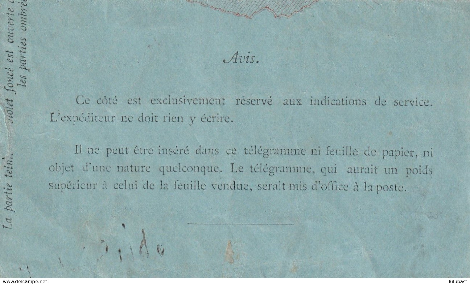 Carte Télégramme (50c.avec Plan De Paris Violet) N° 2528. - Pneumatic Post