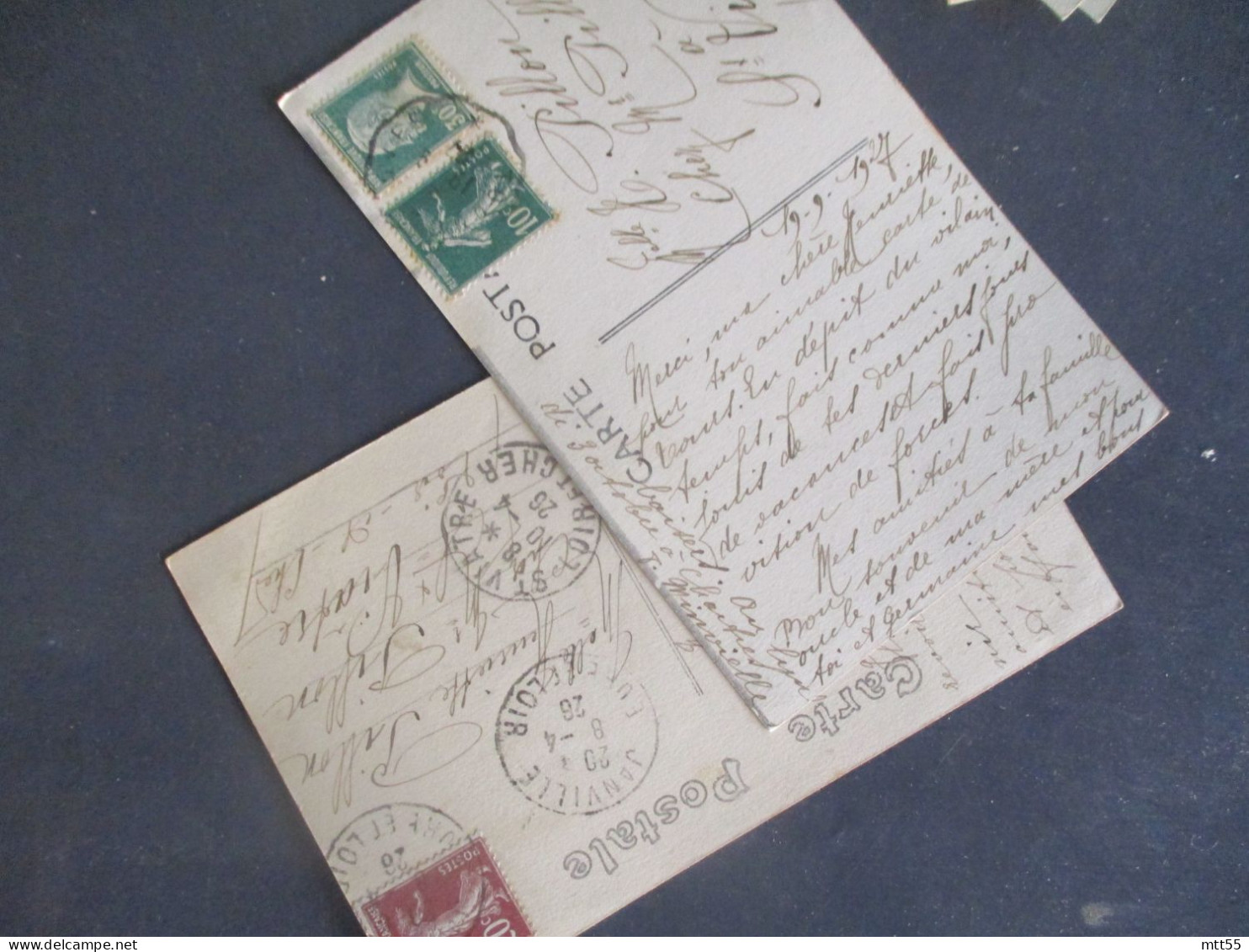 JANVILLE LOT 4 CP SAINTE THERESE OCTOBRE 1926 - Other & Unclassified