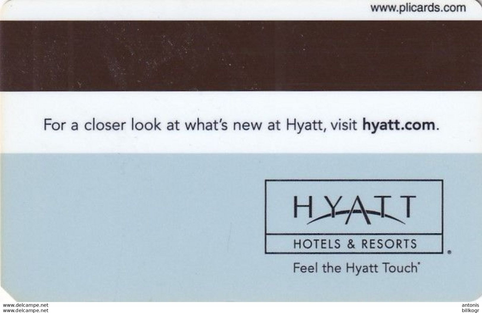 USA - Hyatt, Hotel Keycard, Used - Hotelkarten