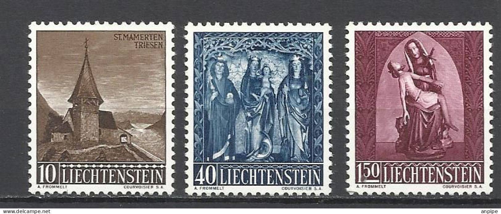 LIECHTENSTEIN, 1957-1958 - Neufs