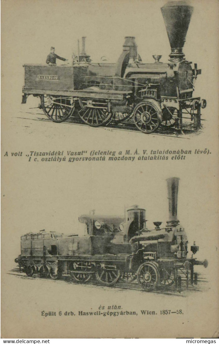 Hongrie - Locomotives à Identifier - Trains