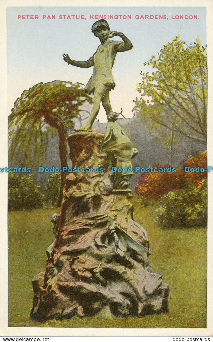 R009943 Peter Pan Statue. Kensington Gardens. London - Autres & Non Classés
