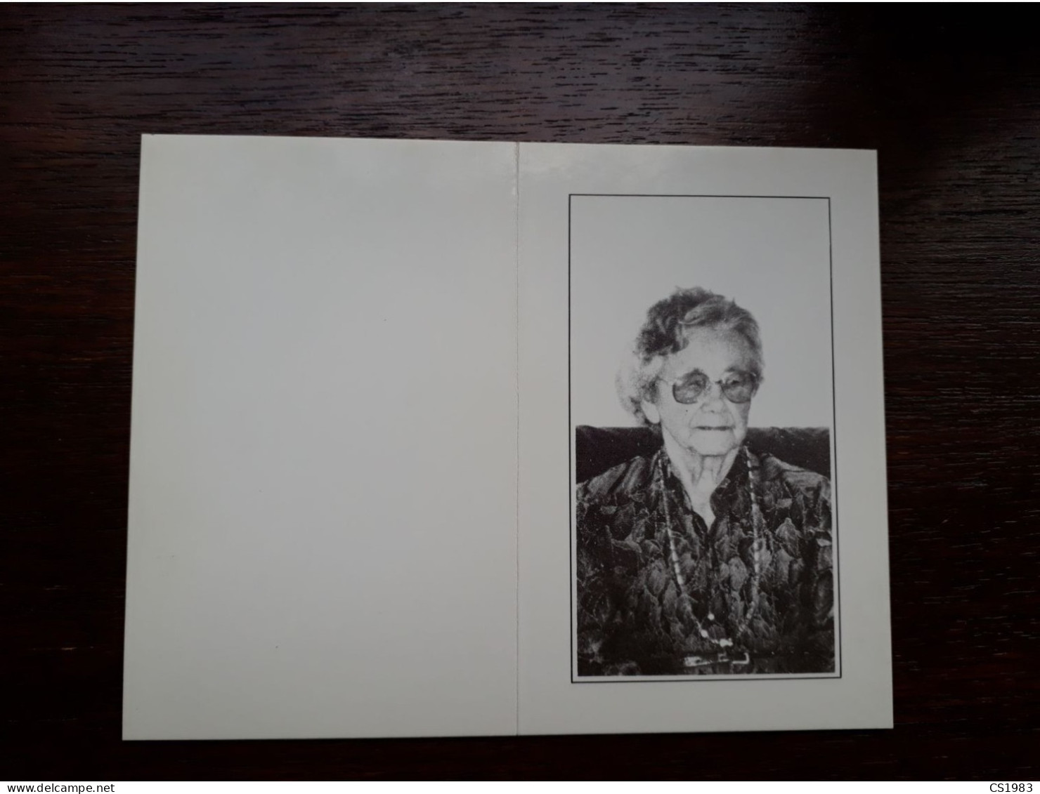 Maria Van Reusel ° Geel 1908 + 1993 X Louis Vermeiren - Begraf. Beerse - Décès