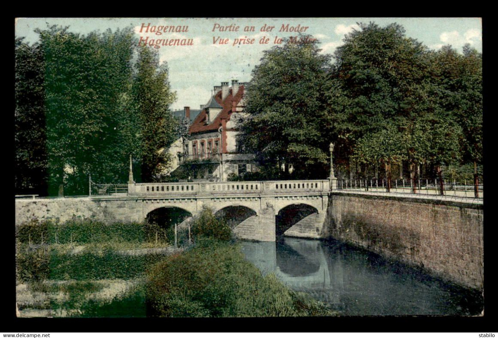 67 - HAGUENAU - VUE PRISE DE LA MODER - Haguenau