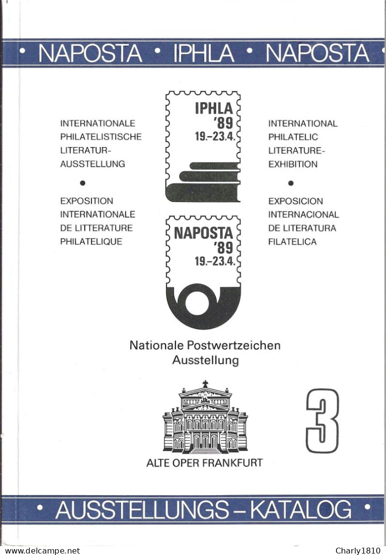 NAPOSTA IPHLA 89 - Internationale Literaturausstellung - Altri & Non Classificati