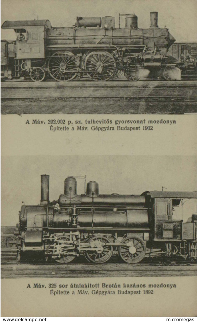 Hongrie - Locomotives à Identifier - Trains