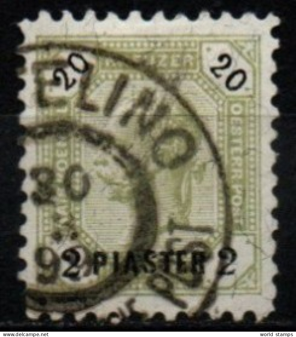 LEVANT 1890-2 O - Eastern Austria