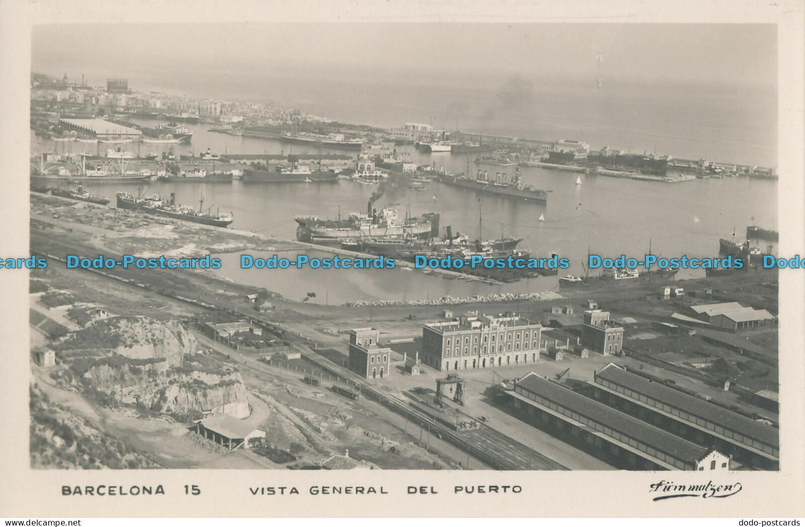 R009985 Barcelona. Vista General Del Puerto - Monde