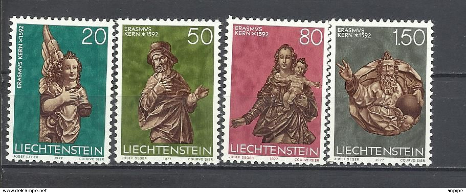 LIECHTENSTEIN, 1954 Y 1977 - Unused Stamps