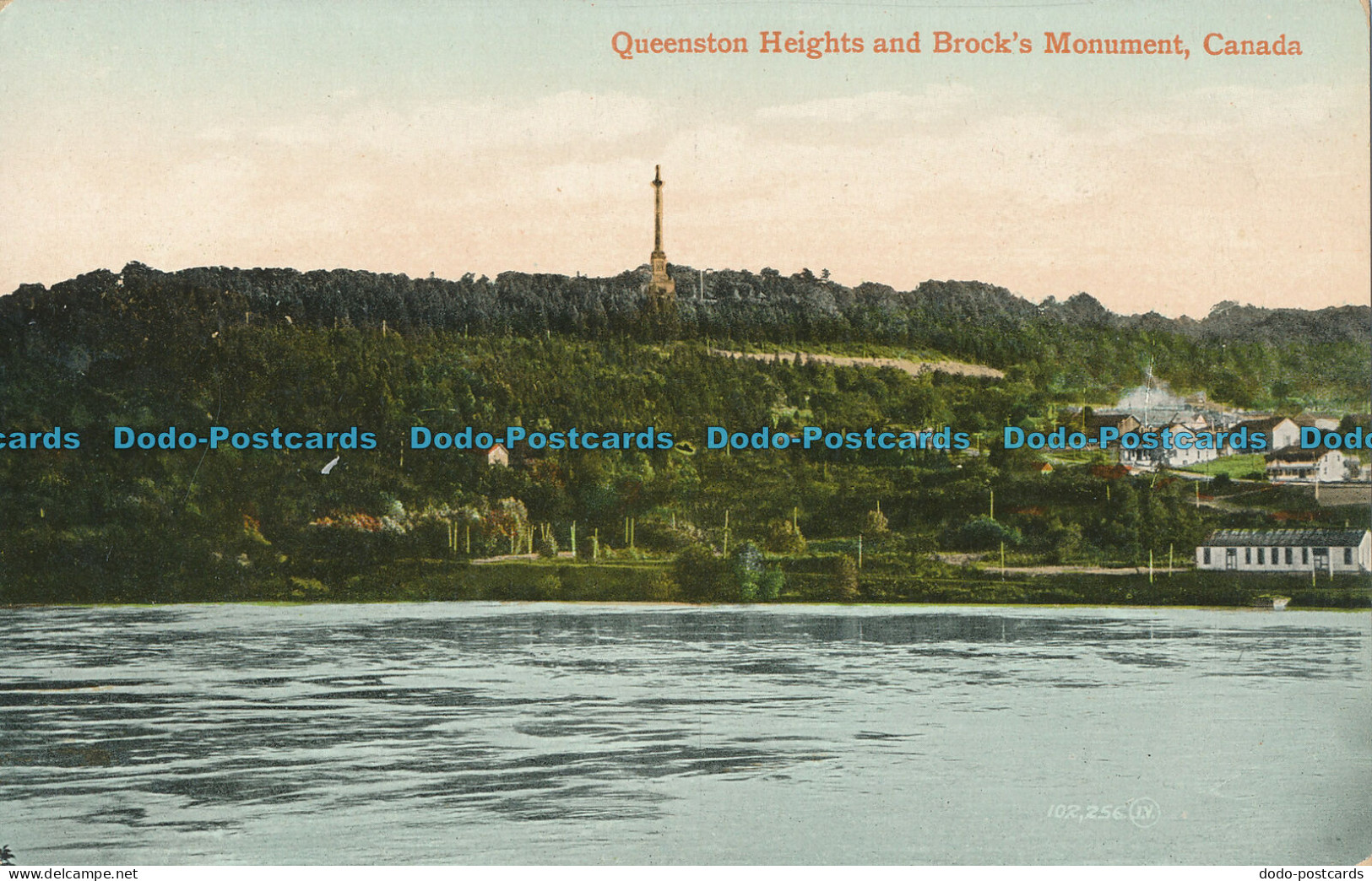 R008951 Queenston Heights And Brocks Monument. Canada. Valentine - Monde