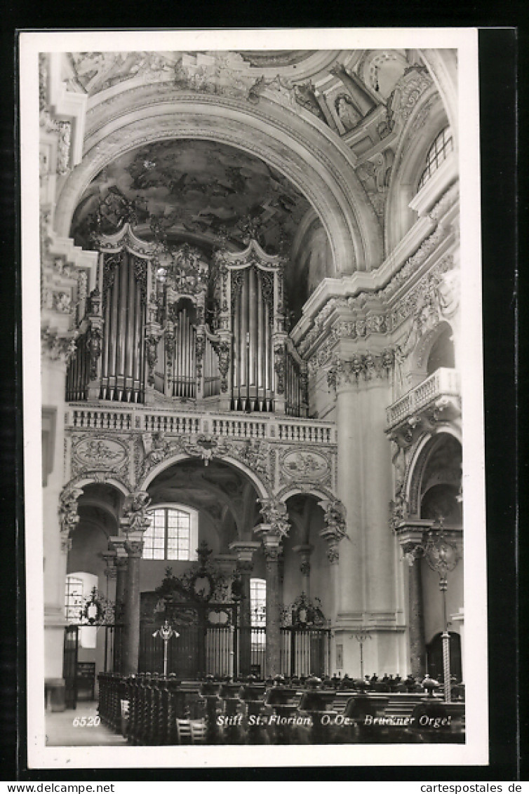 AK Stift St. Florian /O.-Ö., Bruckner-Orgel  - Musique Et Musiciens