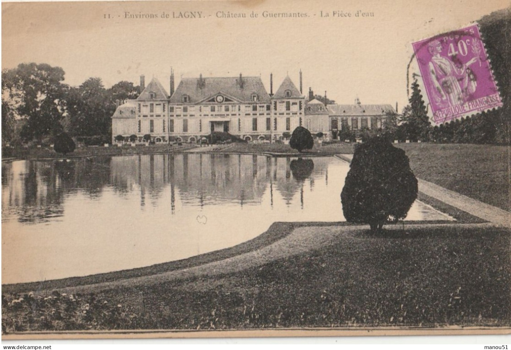 Environs De LAGNY - Château De Guermantes - Lagny Sur Marne