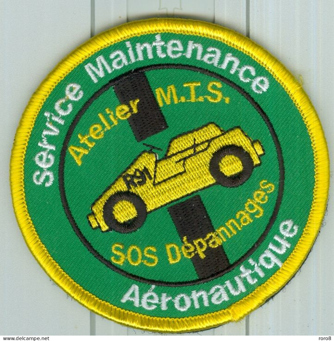 PATCH - MARINE NATIONALE - Service Maintenance Aéronautique R91 Atelier M.T.S.SOS Dépannages  R91. - Ecussons Tissu